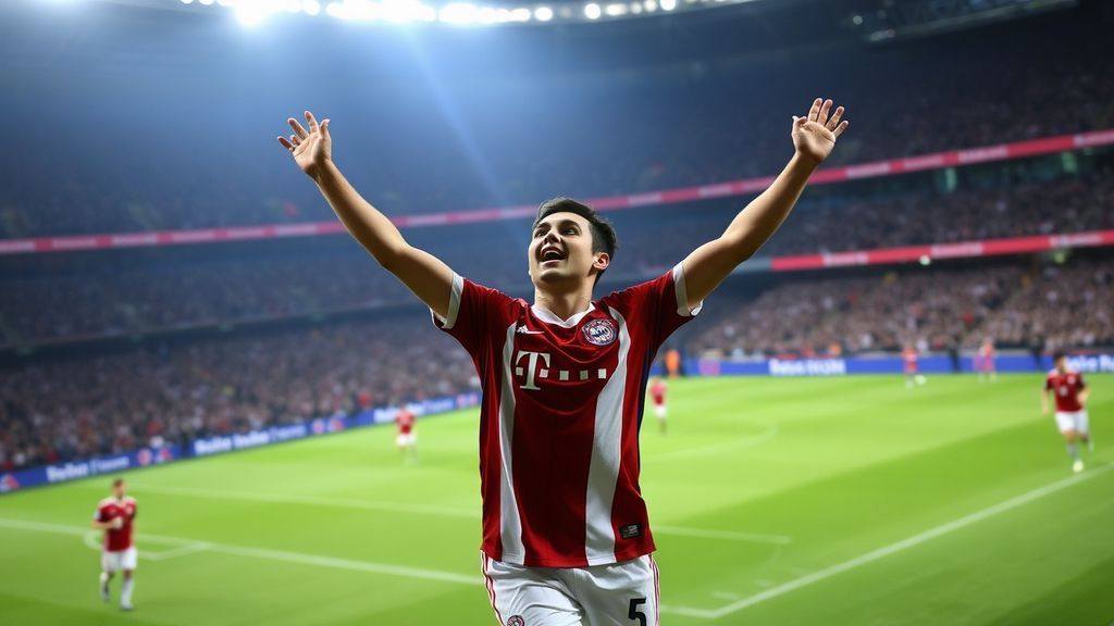 拜仁16岁天才破纪录之夜！青春风暴席卷欧冠